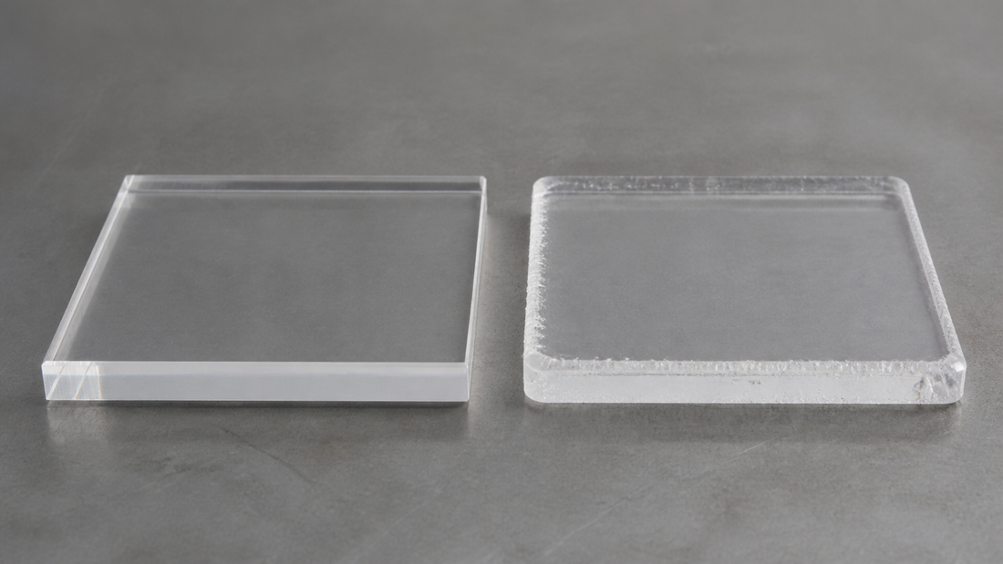 Laser Cutting and Engraving Acrylic: Material Choice, Clean Edges, and Why Yours Melts
