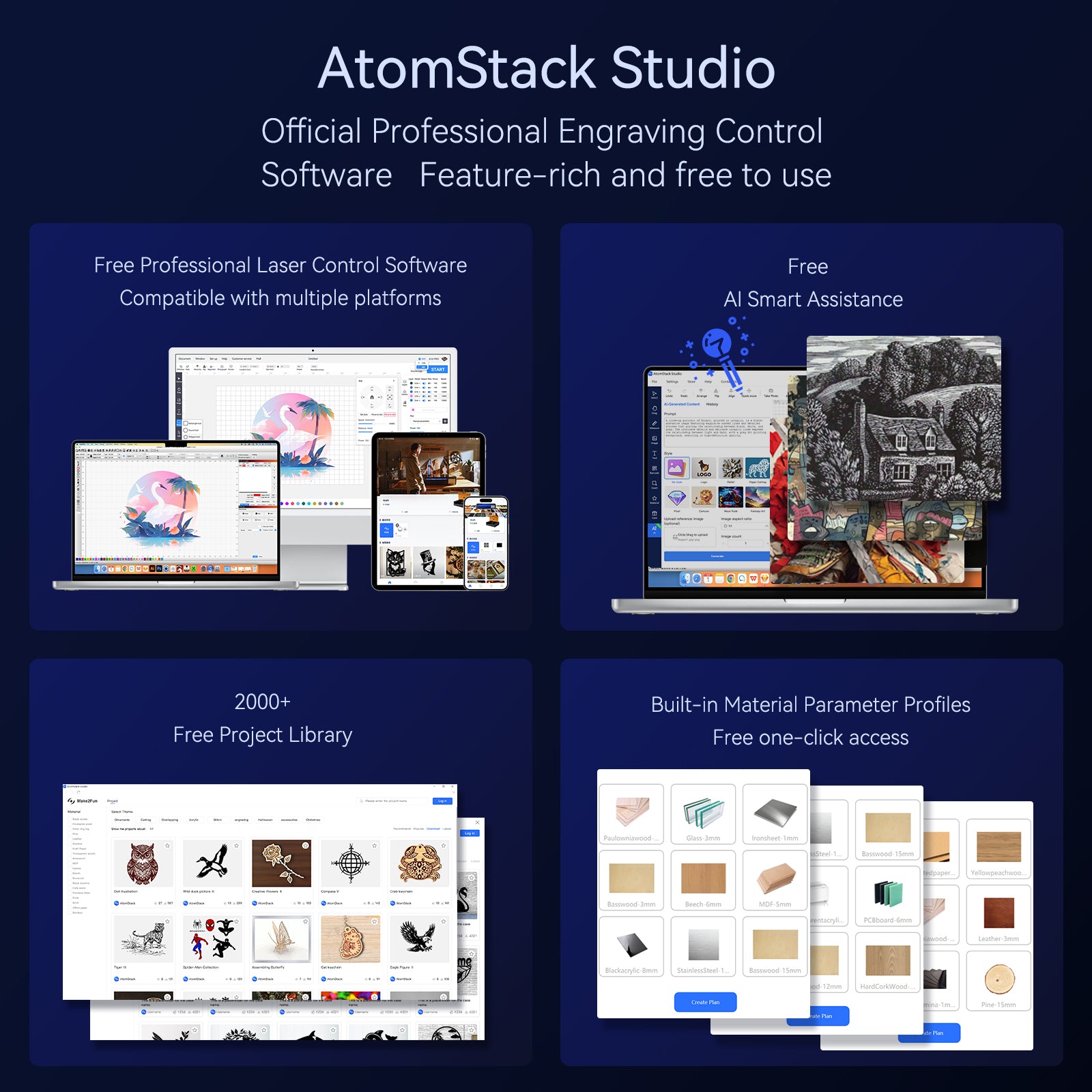 iKier Master 50W CO2 Laser Cutter