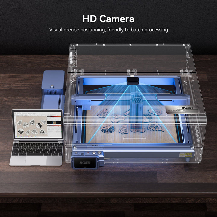 iKier E2 Enclosure with Camera For K1 Series Laser Engraver