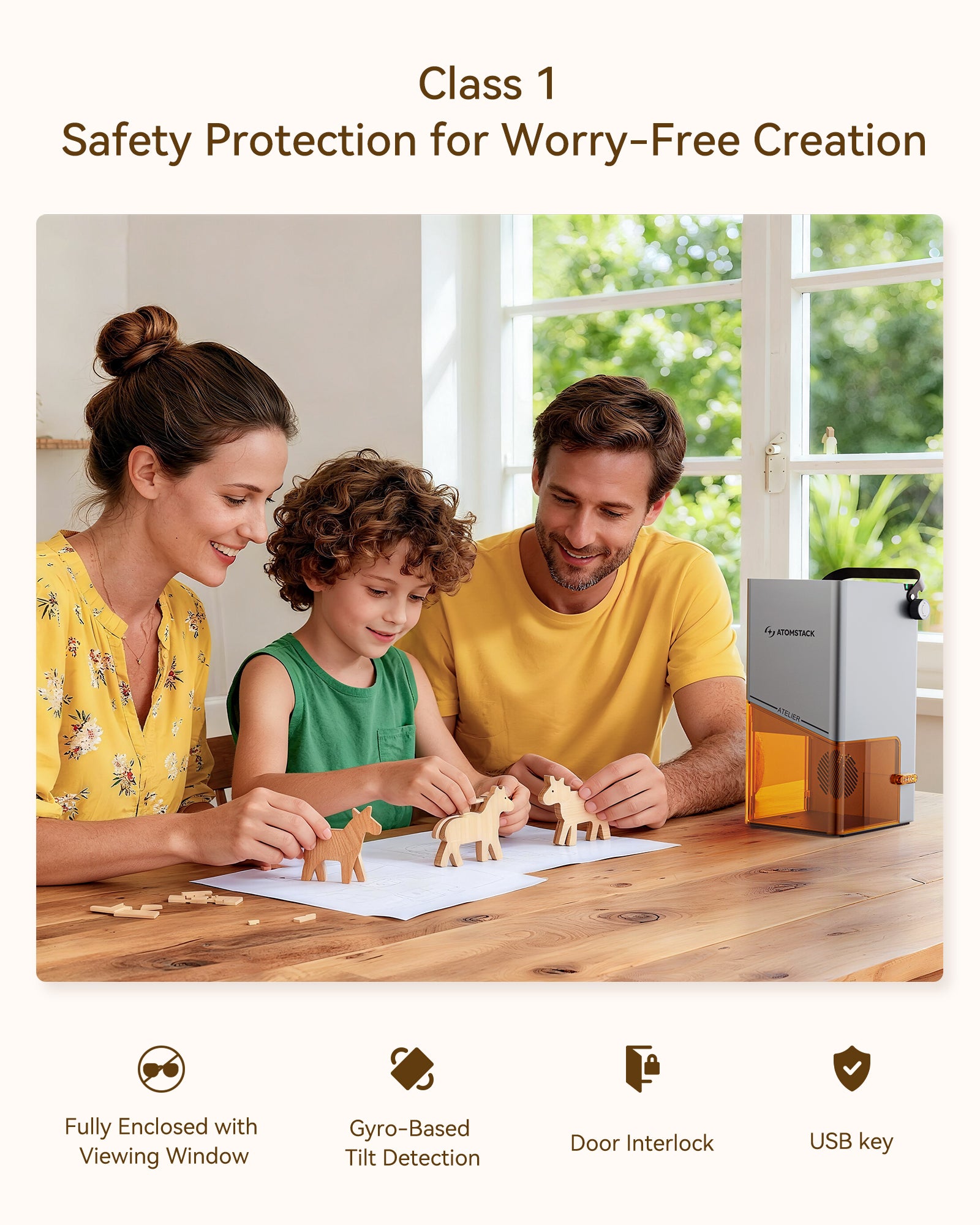 AtomStack Atelier Glavo Laser Engraver