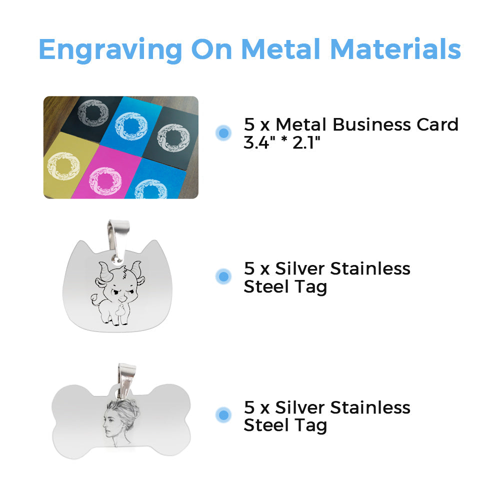 iKier Laser Material Package ( 73 PCS)