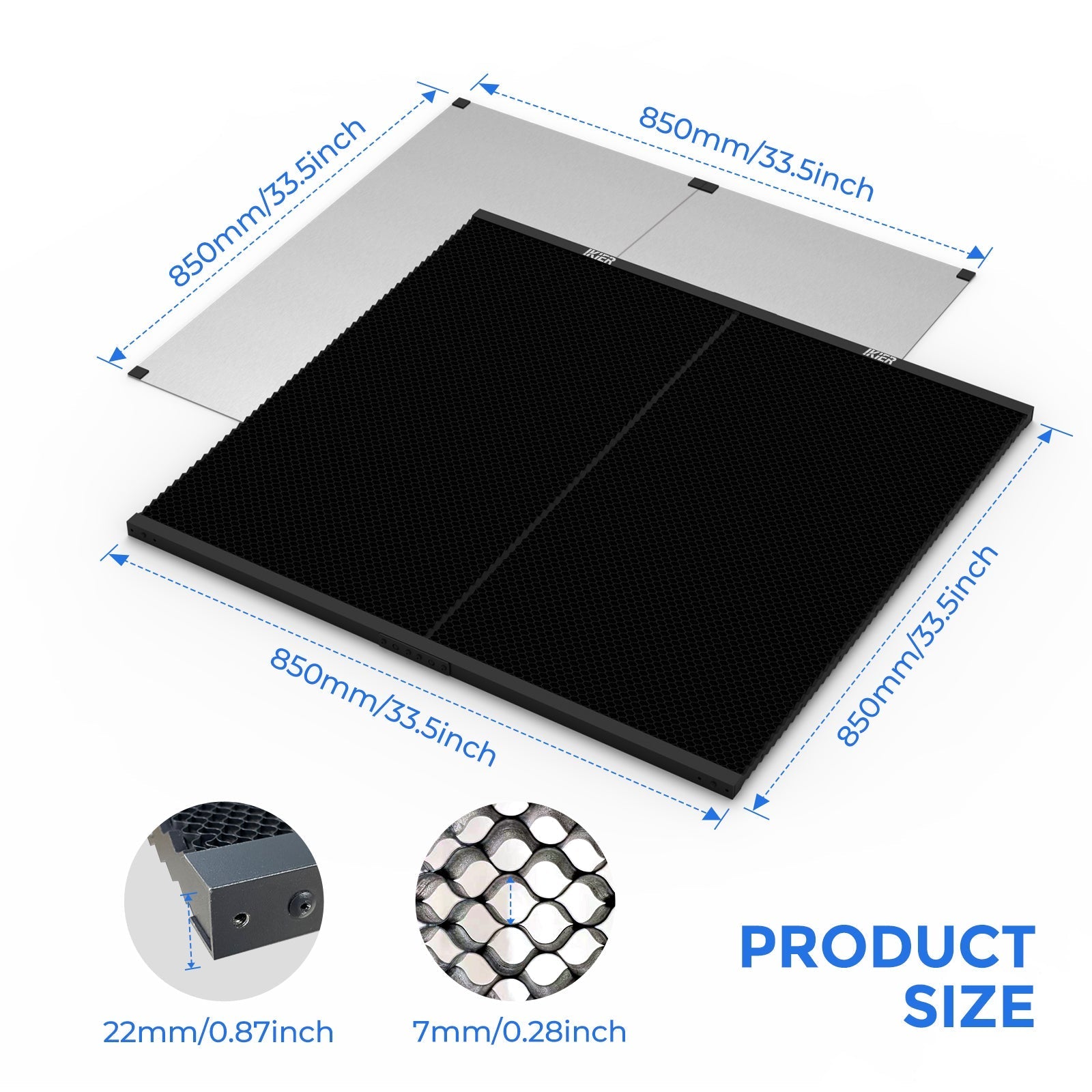 iKier H4 Honeycomb 850*425/850*850