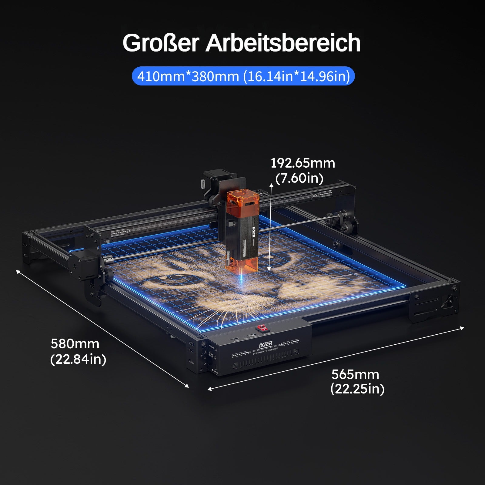 iKier X10 Pro Laser Engraver