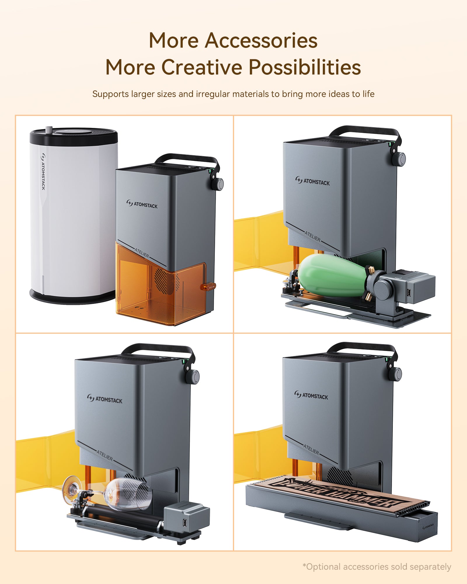 AtomStack Atelier Glavo Laser Engraver