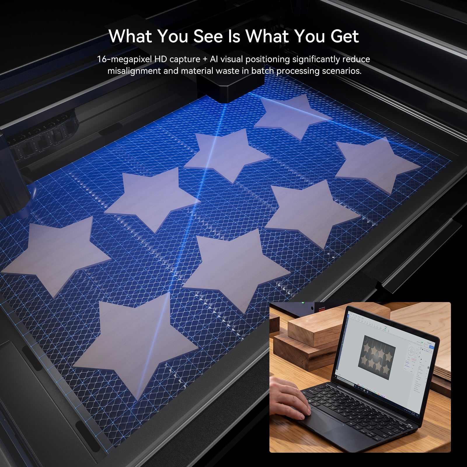 iKier K2 Pro 55W Laser Engraver