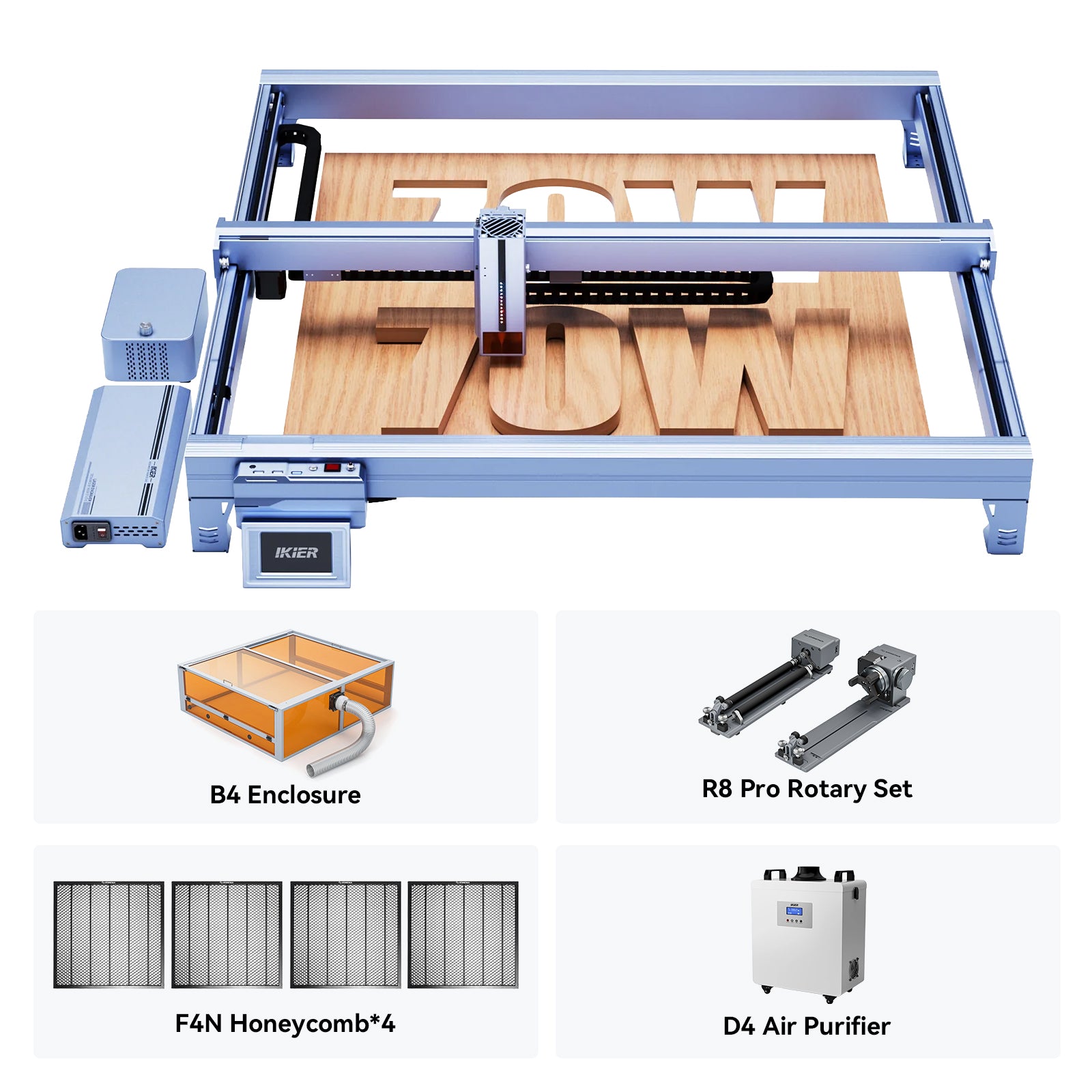 iKier K70 Max Laser Engraver