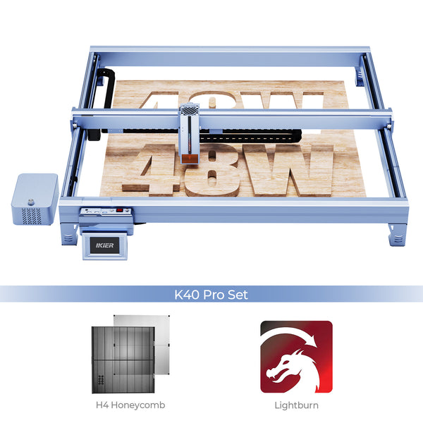 iKier K40 Max 220W Laser Cutter Engraver 850*800mm Area with Air Assist