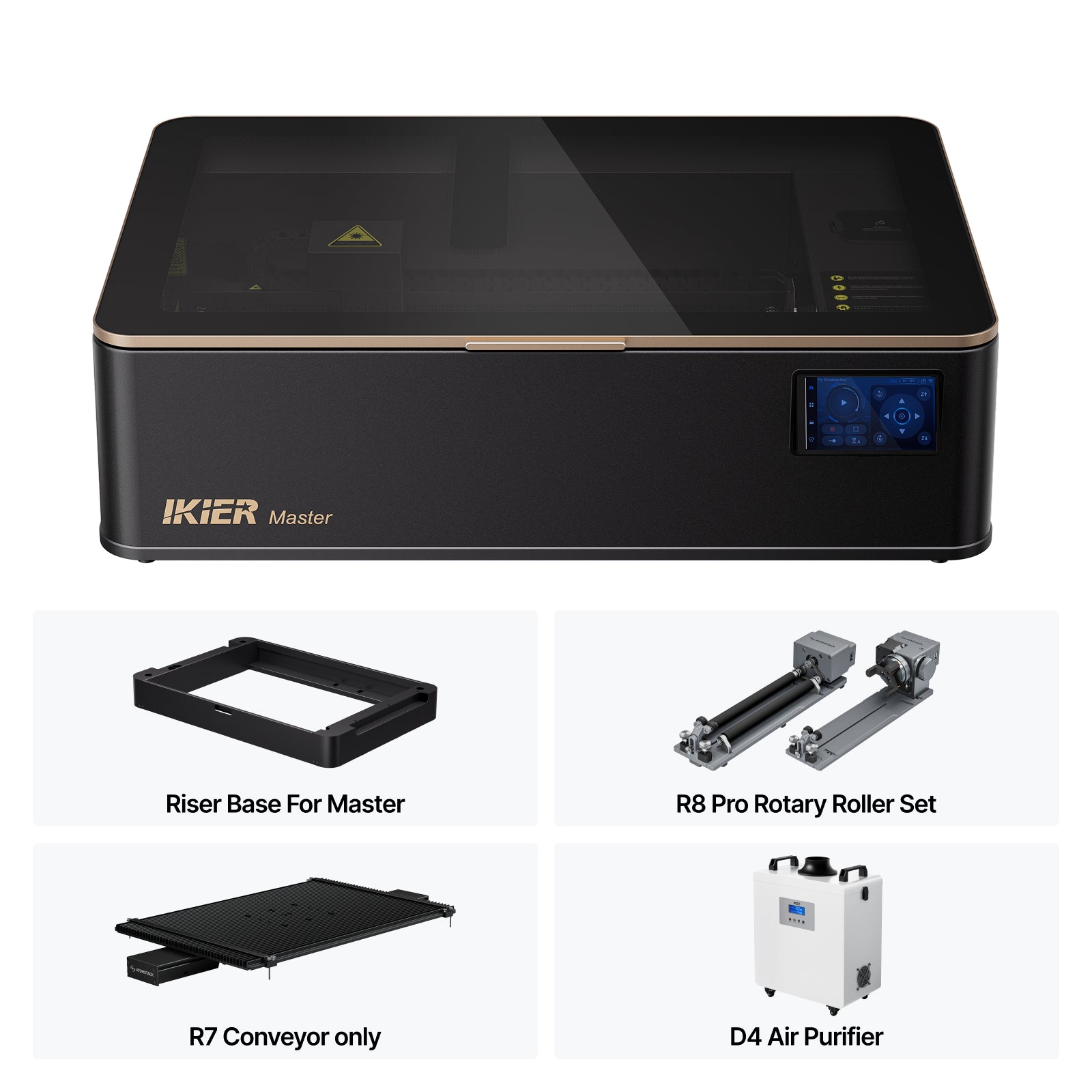 iKier Master 50W CO2 Laser Cutter