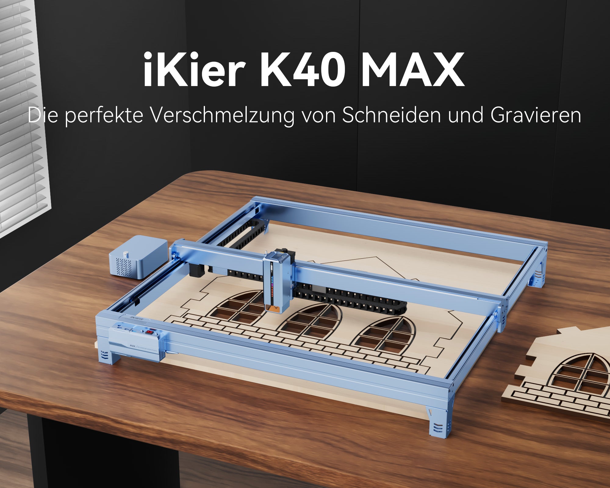 iKier K40 Max  Laser Engraver