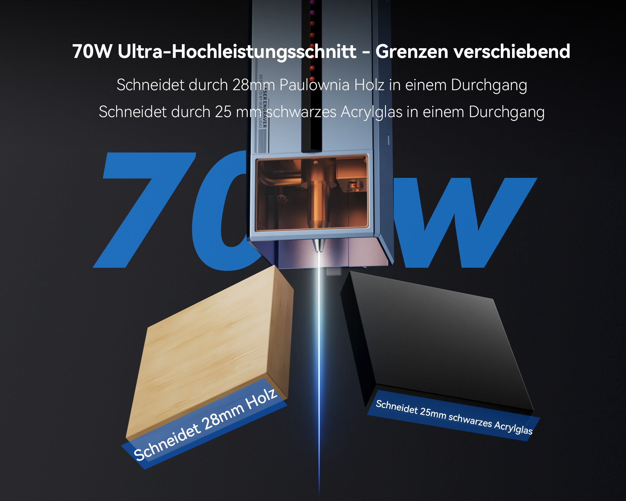 iKier K70 Max Laser Engraver