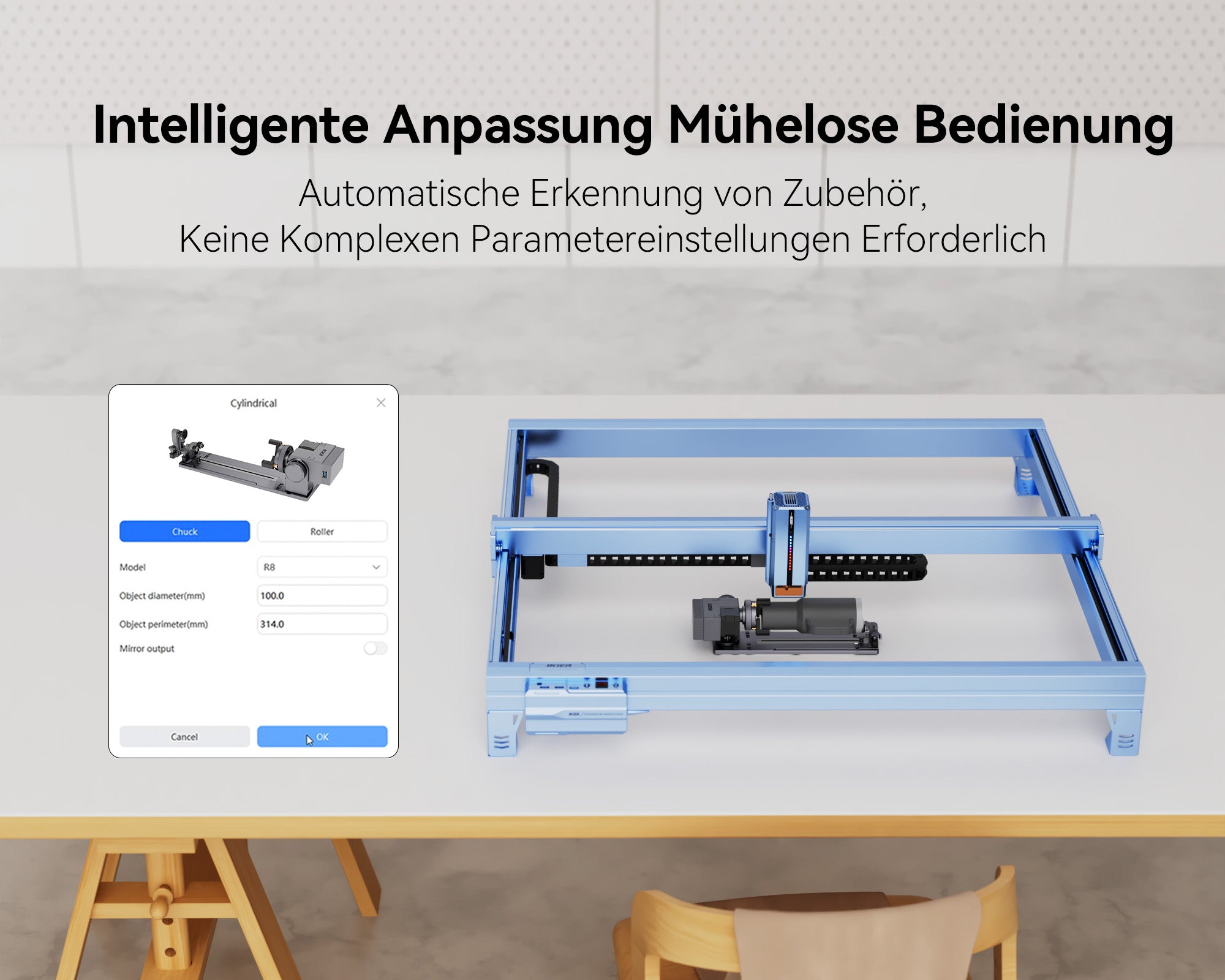 iKier K40 Max  Laser Engraver