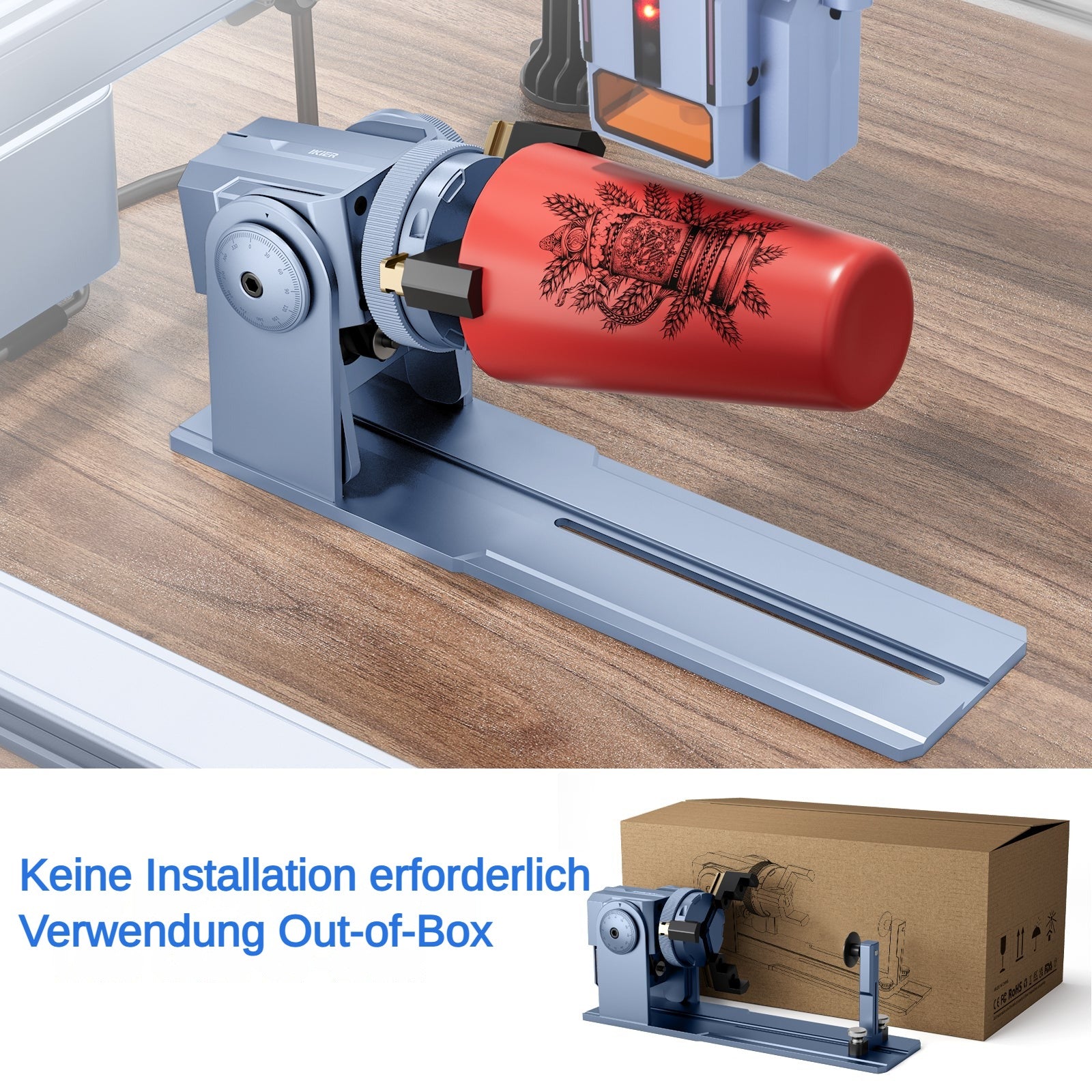 iKier R1 Pro Rotary Roller Set