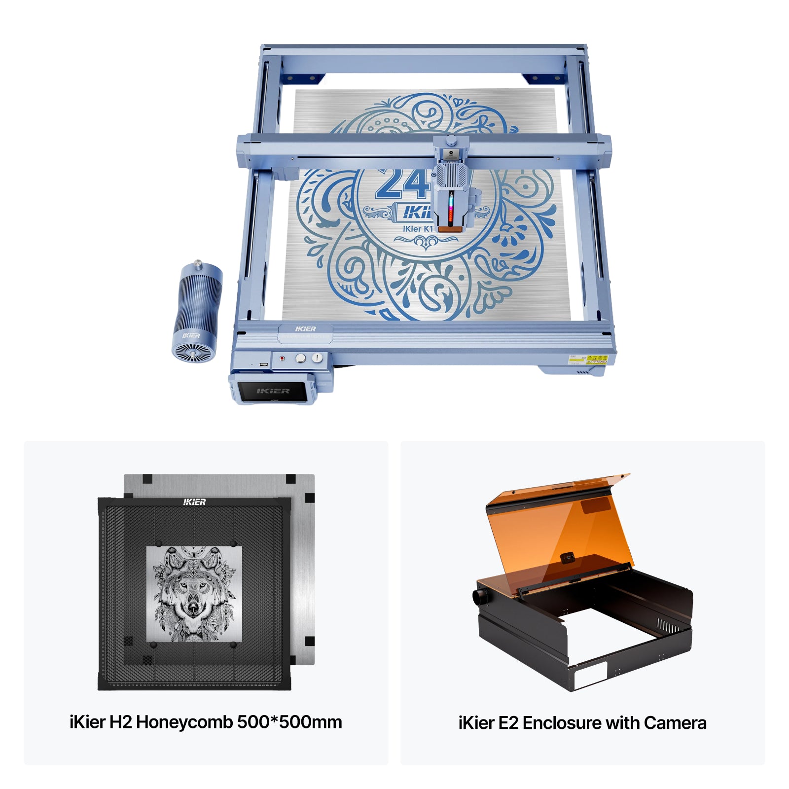 iKier K1 Pro 24W Laser Engraver