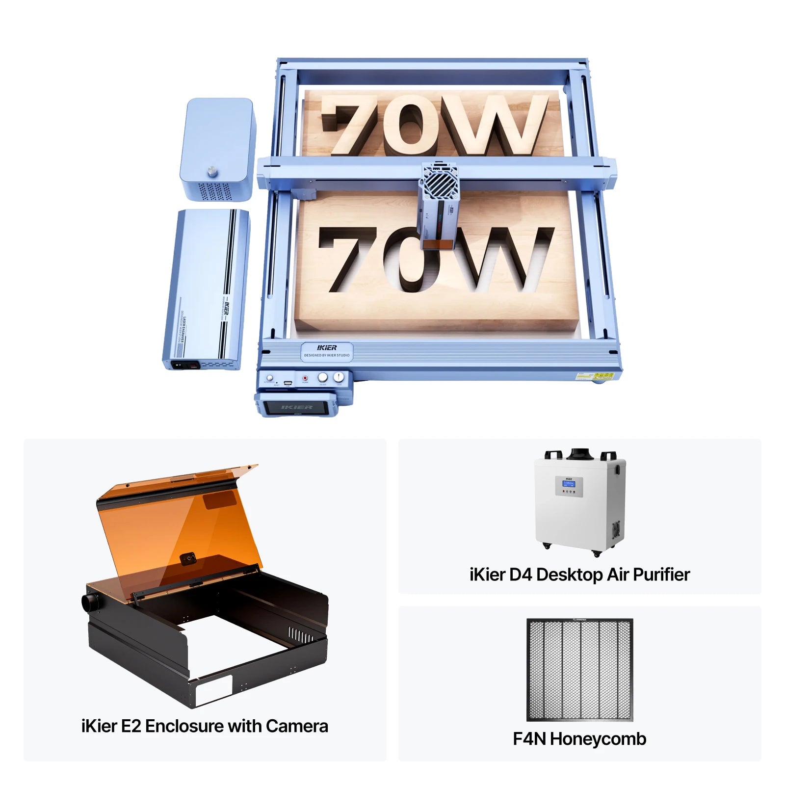 iKier K1 Pro Max 70W Laser Engraver