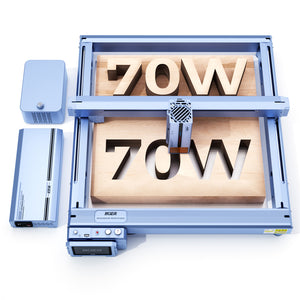 iKier K1 Pro Max 70W: Power switching diode laser cutter
