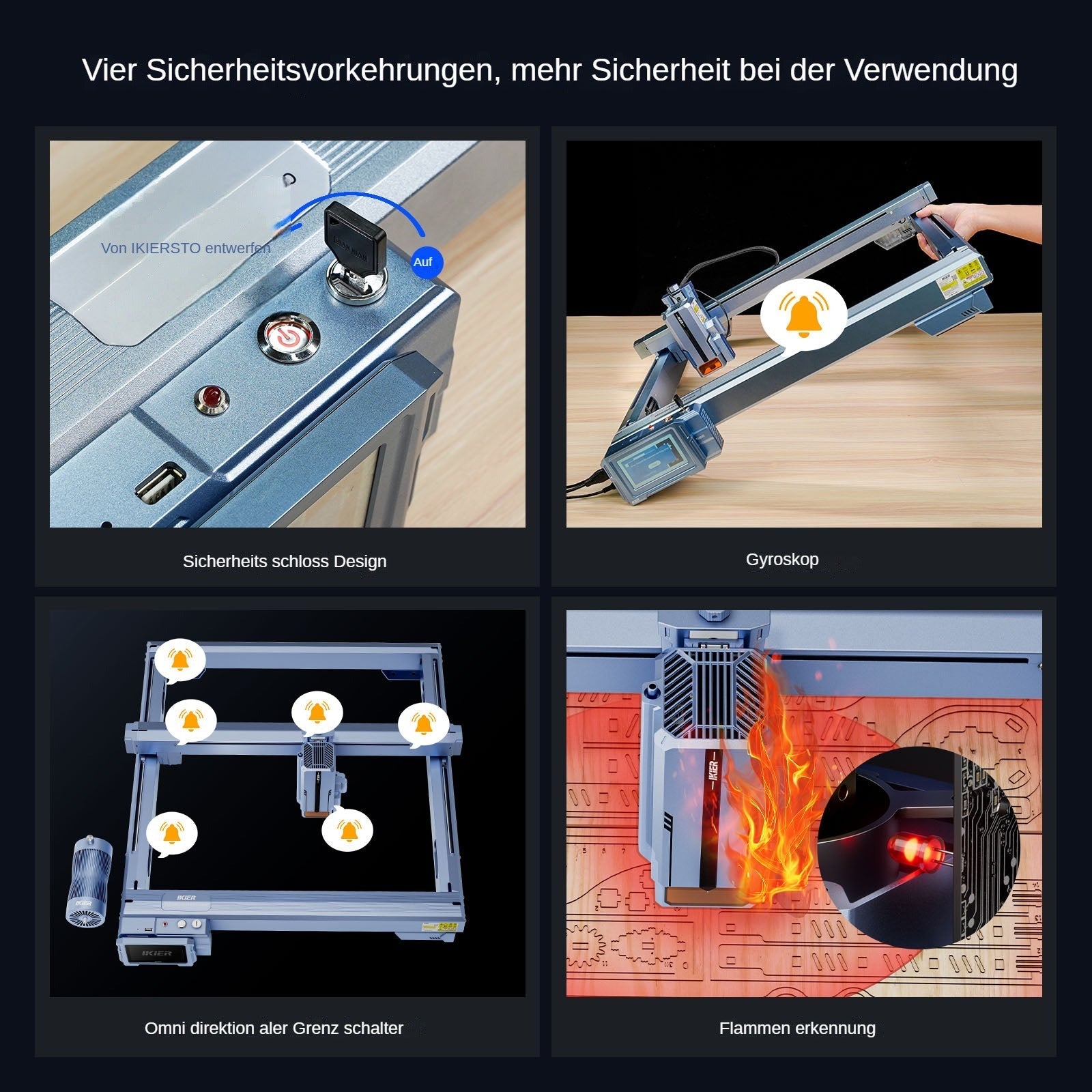 iKier K1 Ultra 36W Laser Engraver