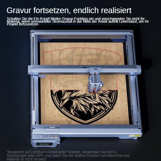iKier K1 Pro 24W Laser Engraver