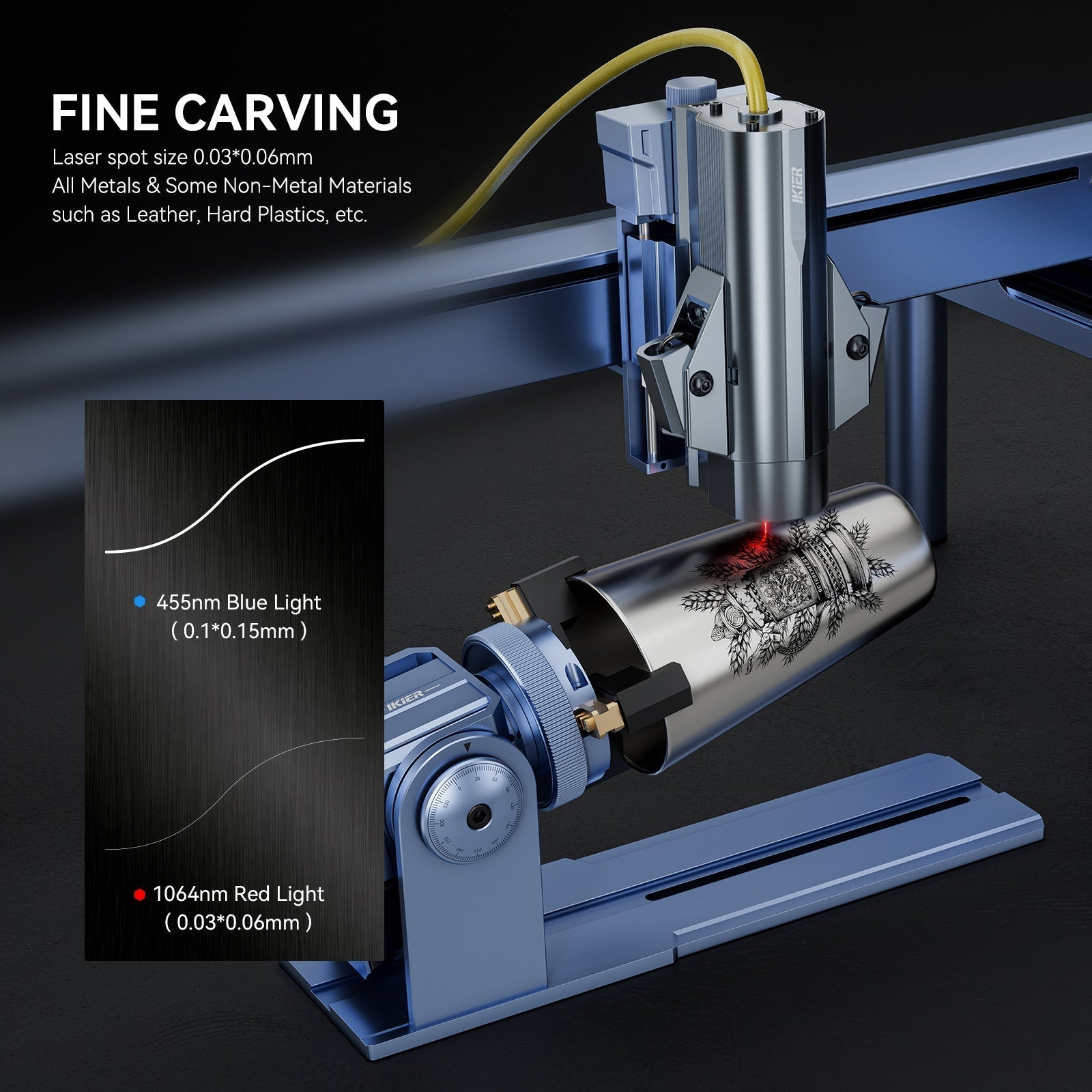 iKier 1064nm 20W Fiber Laser Module (For K1 Series)