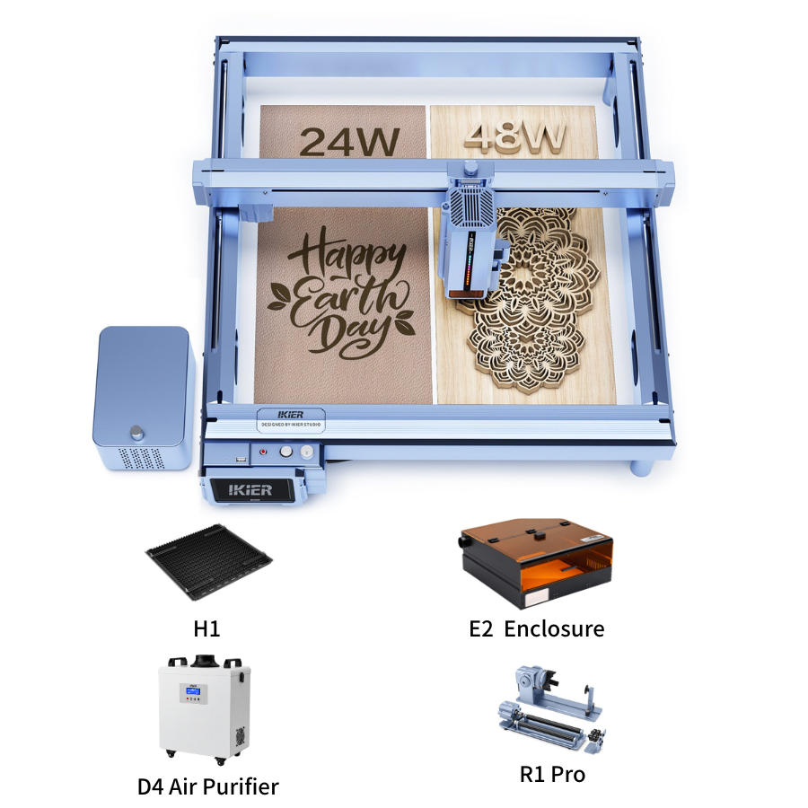 iKier K1 Pro Max 48W Laser Engraver