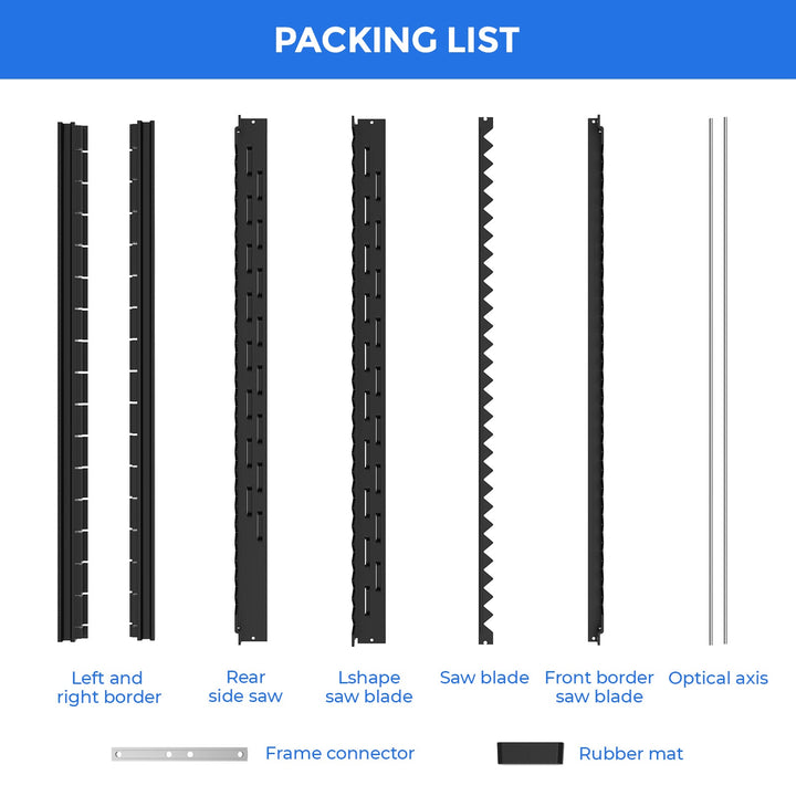 iKier H1 Matrix Detachable Working Panel Set with Fixtures